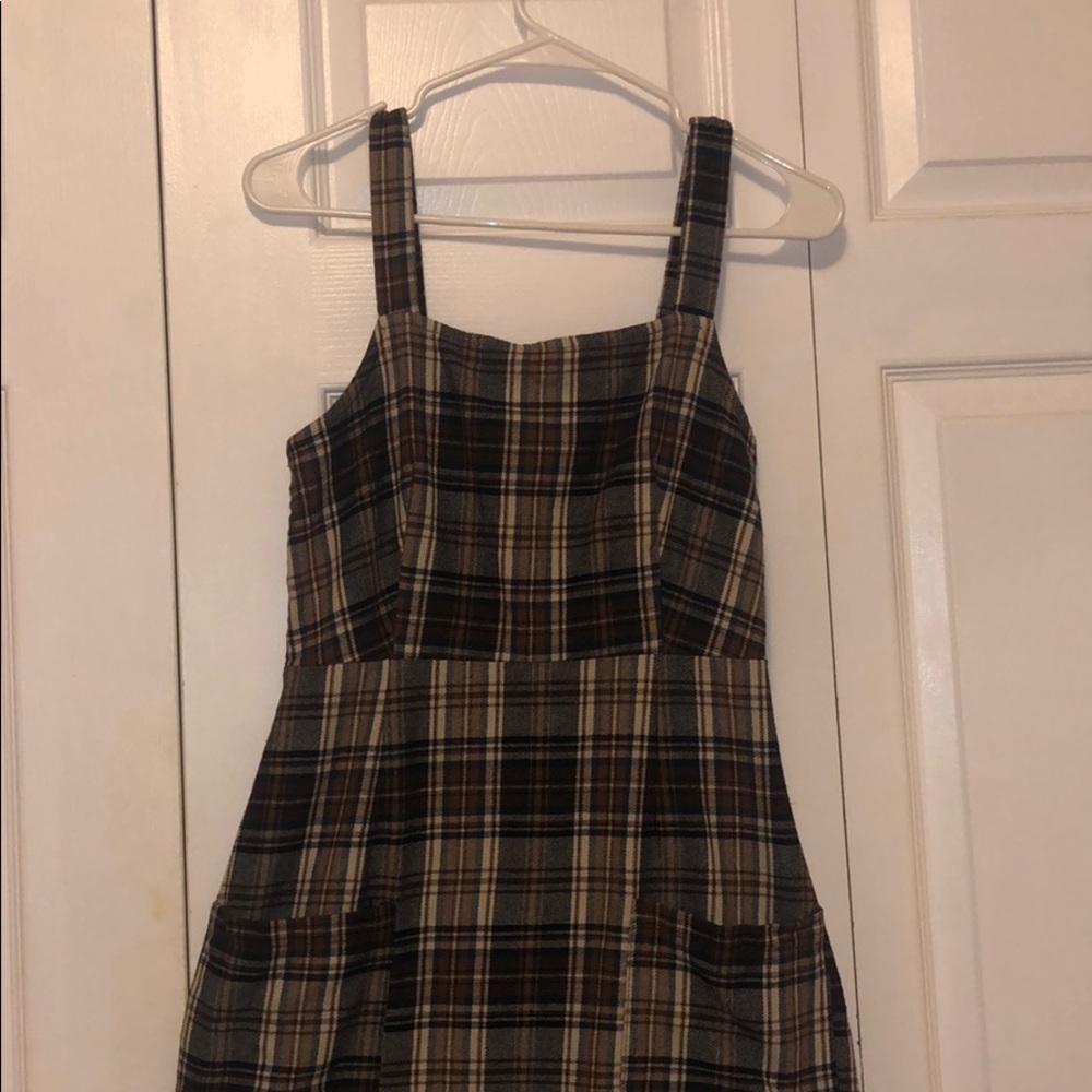 vintage plaid dress!!